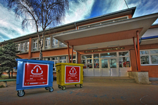 postavljeni kontejneri za reciklazu u osnovnim skolama 1